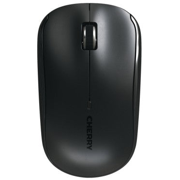 CHERRY MW 2200. Za ambidekstralnu upotrebu. Optička. Bežična RF. 1300 DPI. Crna.