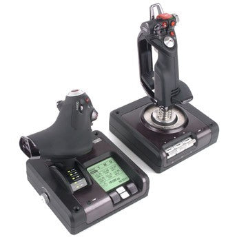 Logitech G 945-000003. Simulator leta. Računar. Analogni/digitalni. Žični. USB. Crna.