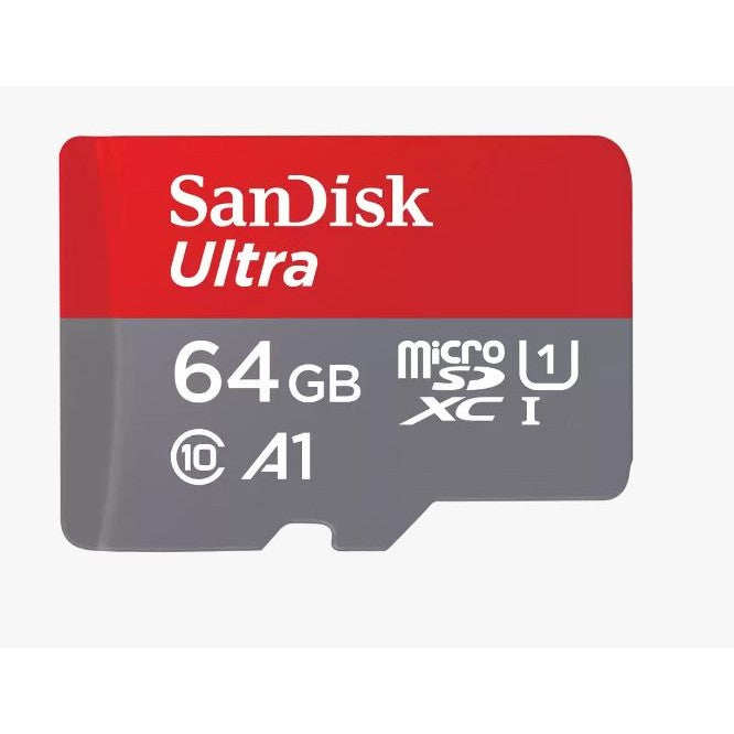 Western Digital SDSQUAB-064G-GN6MA. 64GB. MicroSDXC. Klasa 10. UHS-I. 140MB/s. Klasa 1 (U1)