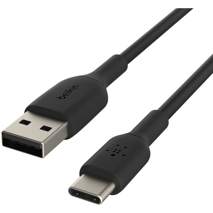 Belkin CAB001BT2MBK. 2 m. USB A. USB C. Crni