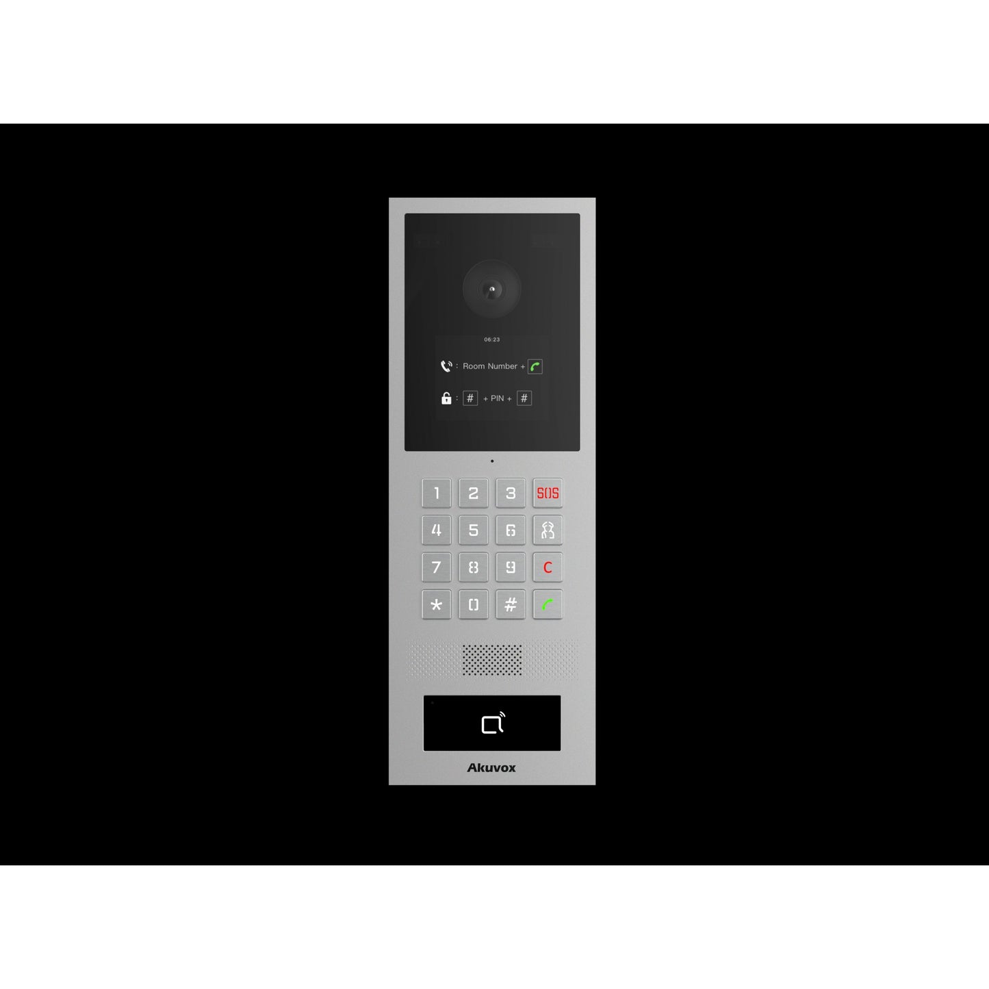 Akuvox S532. 7,11 cm (2,8"). H.264. 2 MP. 1920 x 1080 piksela. 720p. 1080p. CMOS