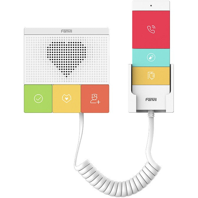 Fanvil Y501W-Y. Žični i bežični. 433 MHz. Bijeli. Zidni. 1,42 Š. 87,6 mm
