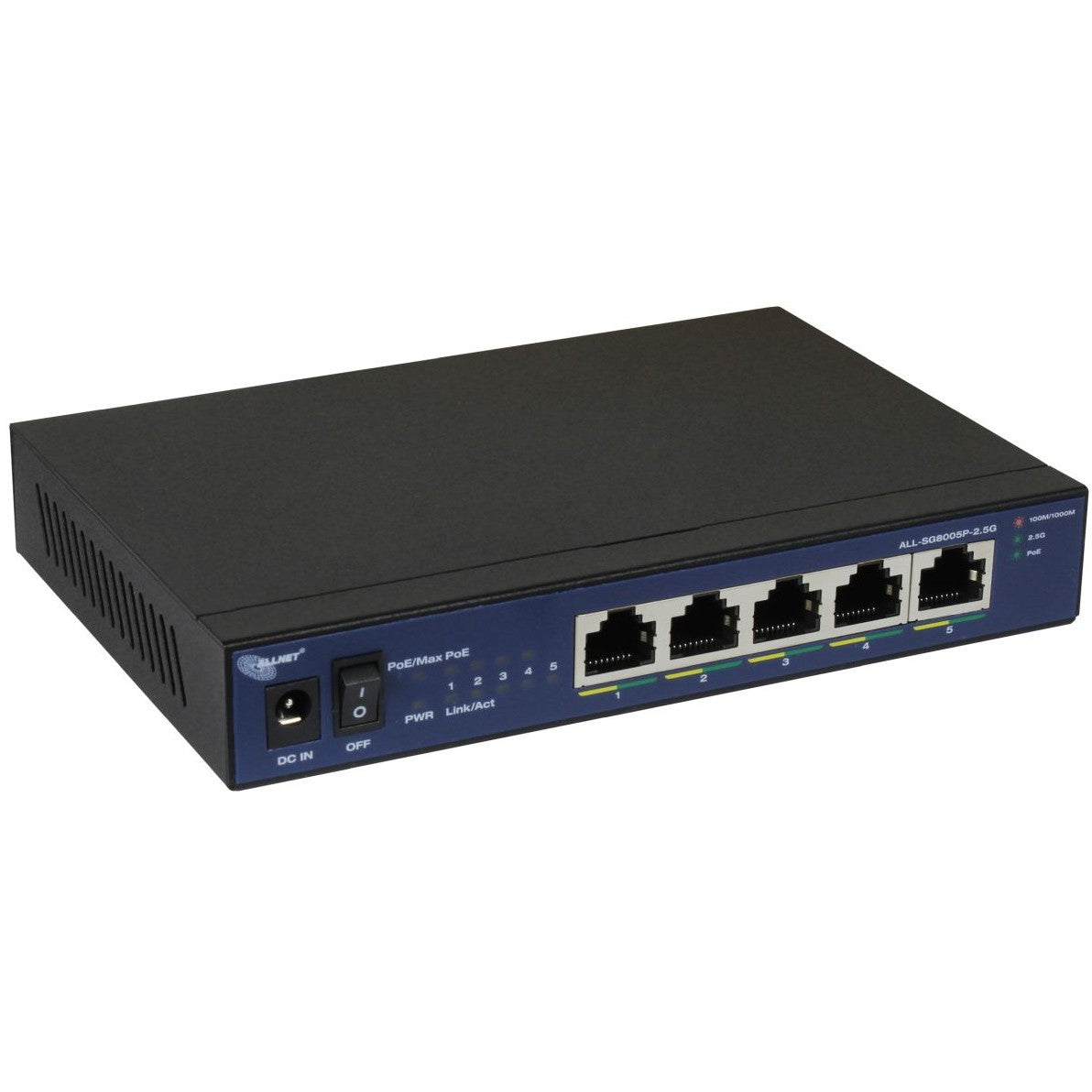 ALLNET 215400. Neupravljan. L2. Gigabit Ethernet (10/100/1000). Napajanje preko Etherneta (PoE). Montaža na sto/zid Montaža na zid
