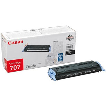 Canon 707 crni toner. 2500 stranica. Crni. 1 komad.