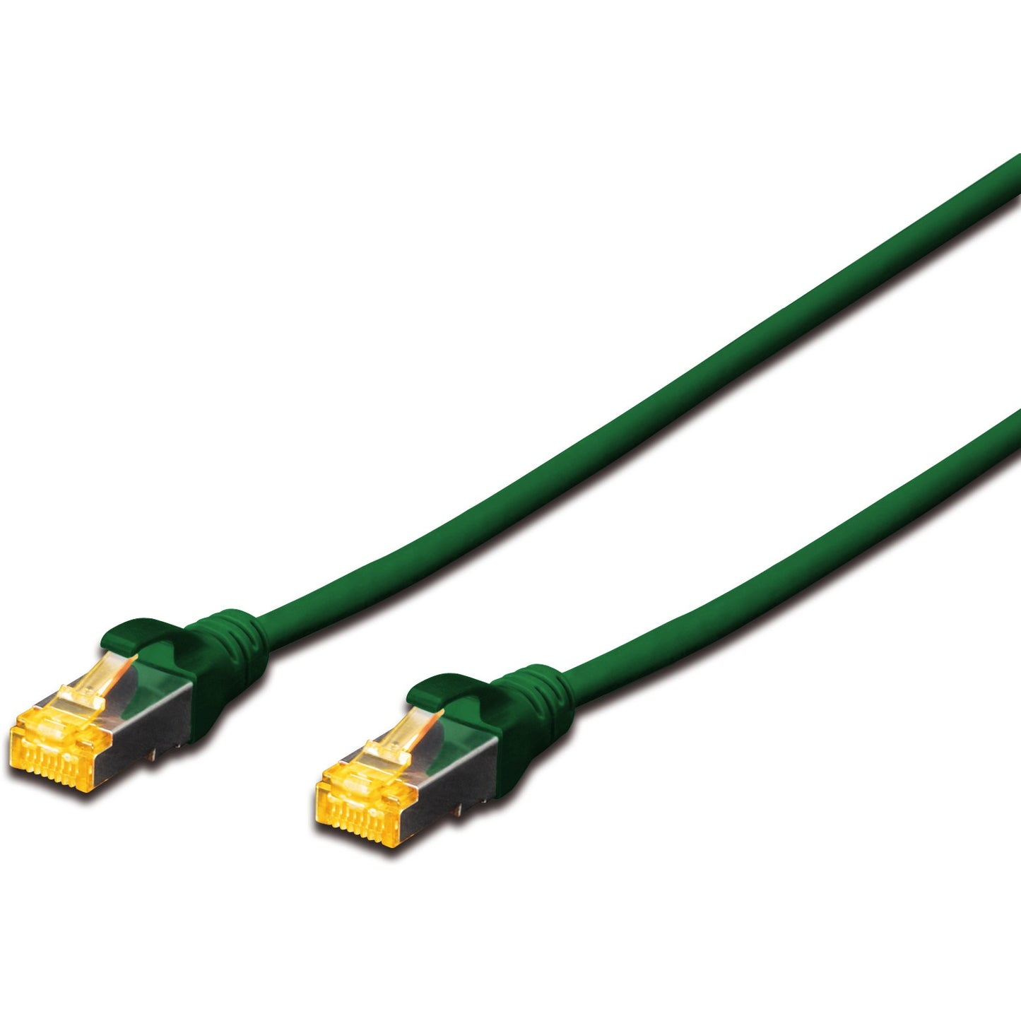 Digitus CAT 6A S/FTP patch kabel. 1 m. Cat6a. S/FTP (S-STP). RJ-45. RJ-45. Zeleni