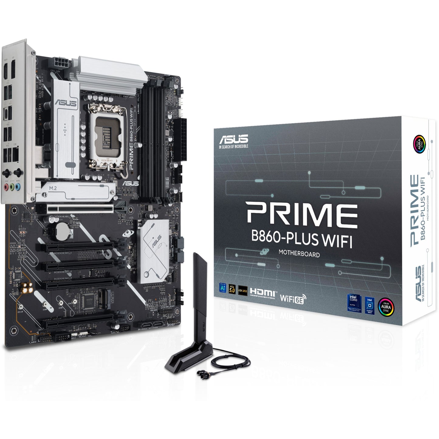 ASUS PRIME B860-PLUS WIFI. Intel. LGA 1851 (Socket V1). Intel Core Ultra (Serija 2). LGA 1851. DDR5 SDRAM. 256GB