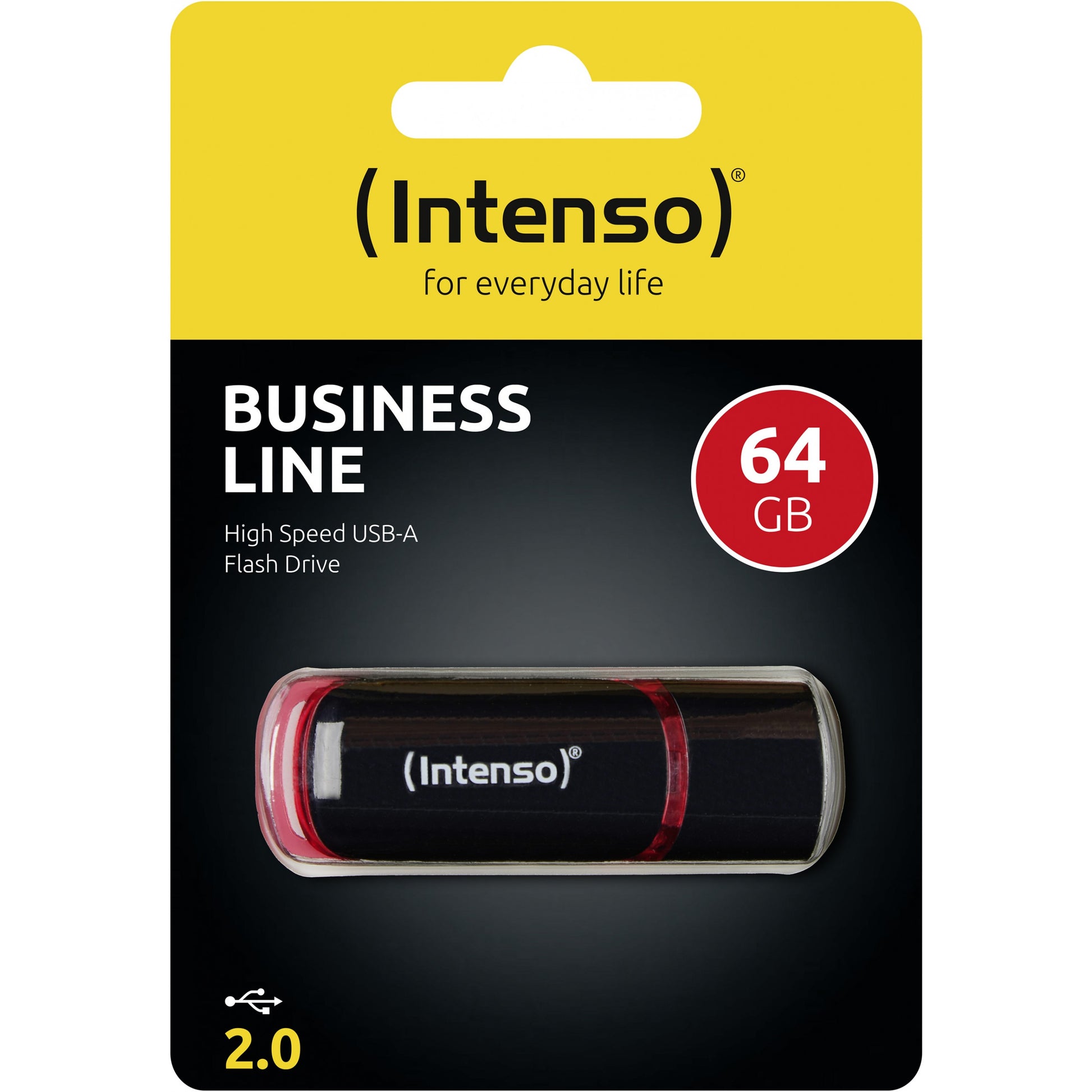 Intenso 64GB USB2.0. 64GB. USB Tip-A. 2.0. 28MB/s. Kapacitet. Crna. Crvena.