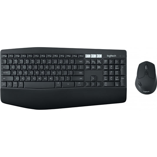 Logitech 920-008226. Puna veličina (100%). Bežični. RF bežični + Bluetooth. QWERTY. Crni. Miš uključen.
