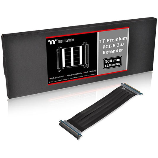 Thermaltake AC-045-CN1OTN-C1. PCIe. PCIe. PCIe 3.0. Crna. Siva. 0.3 m. -20 - 80 °C