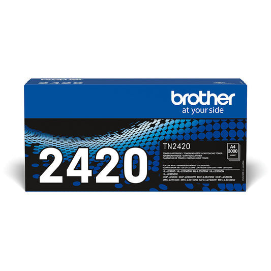 Brother TN-2420. 3000 stranica. Crni. 1 komad.