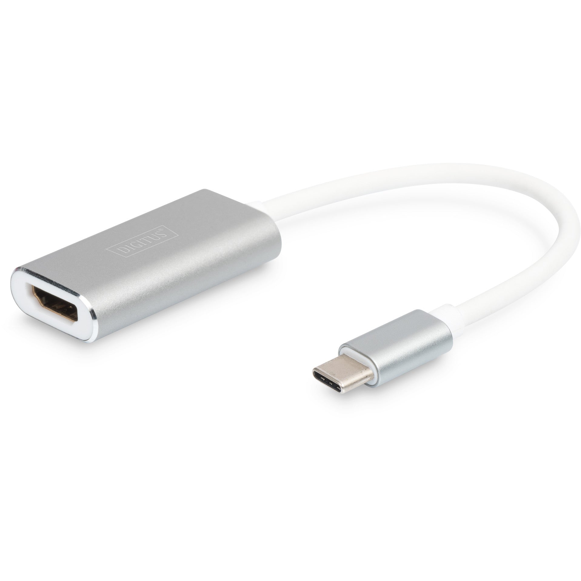 Digitus USB-C 3.2 Gen 1 na HDMI grafički adapter. 0,2 m. USB Type-C. HDMI. Muški. Ženski. USB