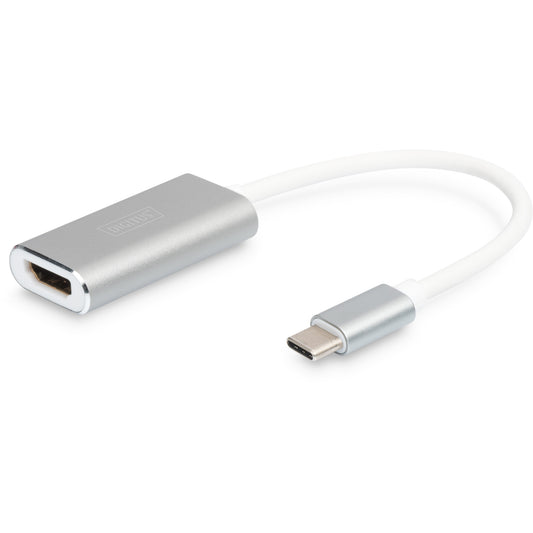 Digitus USB-C 3.2 Gen 1 na HDMI grafički adapter. 0,2 m. USB Type-C. HDMI. Muški. Ženski. USB