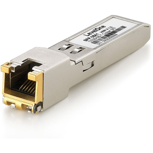 LevelOne SFP-3841. Bakar. 1250 Mbps. SFP. 100 m. IEEE 802.3. IEEE 802.3ab. 3.3V