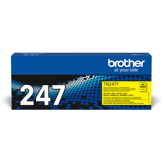 Brother TN-247Y. 2300 stranica. Žuta. 1 komad.