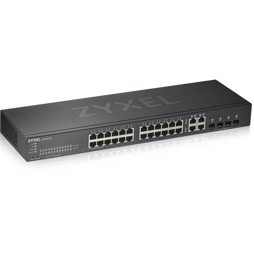 Zyxel GS1920-24V2. Upravljani. Gigabit Ethernet (10/100/1000). Montaža u rack.