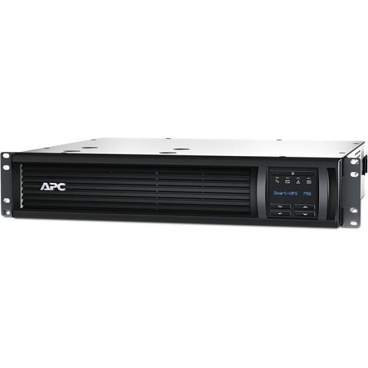 APC Smart-UPS SMT750RMI2UC UPS - 4x C13. USB. Montaža u rack. SmartConnect. 750VA. Linijski interaktivni. 0.75 kVA. 500 W. Čisti sinus. 151 V. 302 V