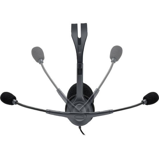 Logitech 981-000593. Žični. Kancelarija/Pozivni centar. 20 - 20000 Hz. 74 g. Slušalice. Crne.