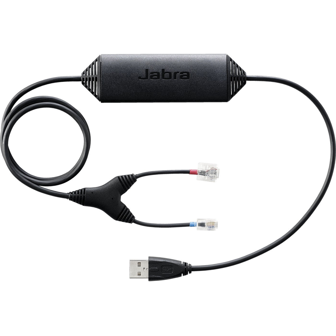 Jabra Link 14201-30. EHS adapter. Crni.