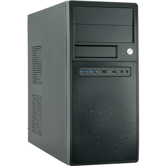 Chieftec CG-04B-OP. Midi Tower. PC. Crna. ATX. Micro ATX. SECC. 14cm