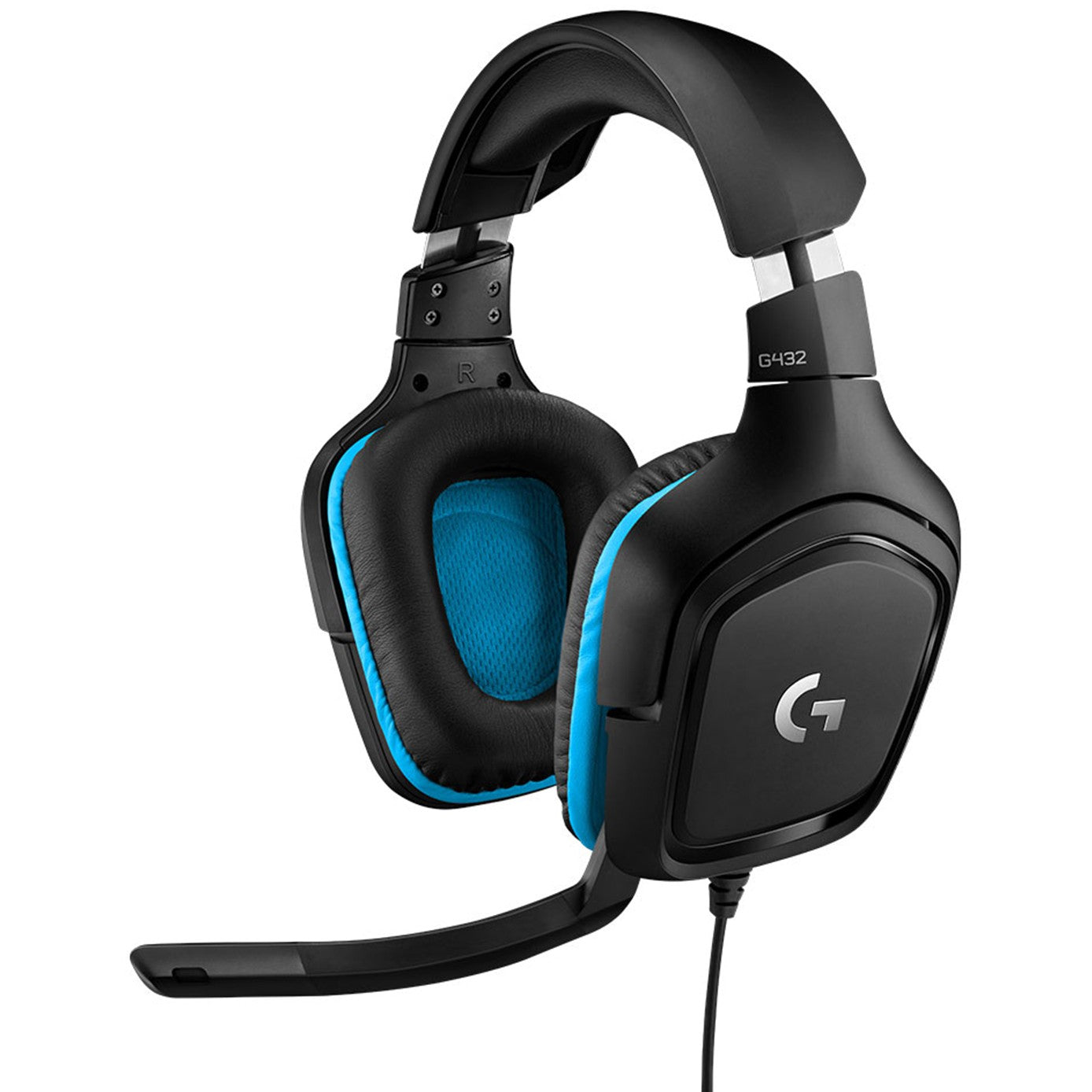 Logitech G 981-000770. Žične. Igraće. 20 - 20000 Hz. 280 g. Slušalice. Crne. Plave