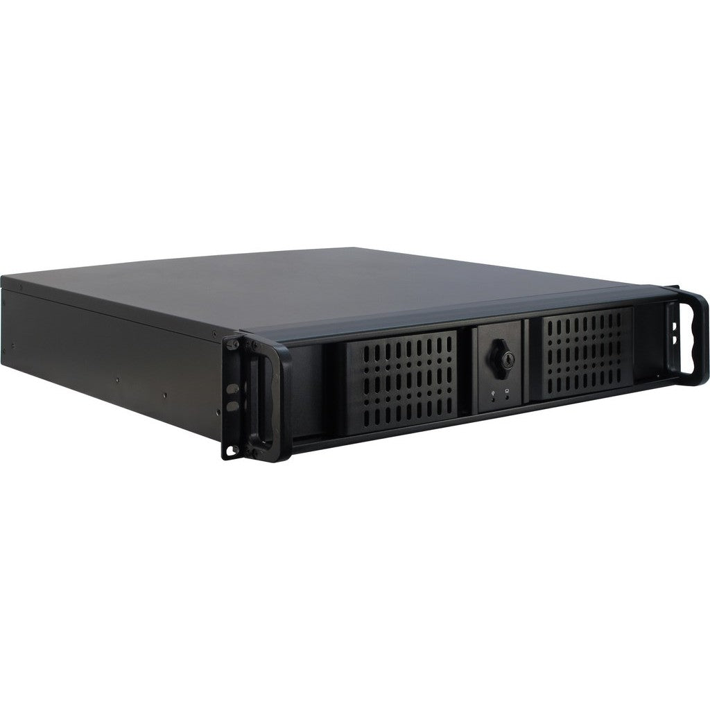 Inter-Tech 2U-2098-SK. Rack. Server. Crna. micro ATX. Mini ITX. Čelik. 2U