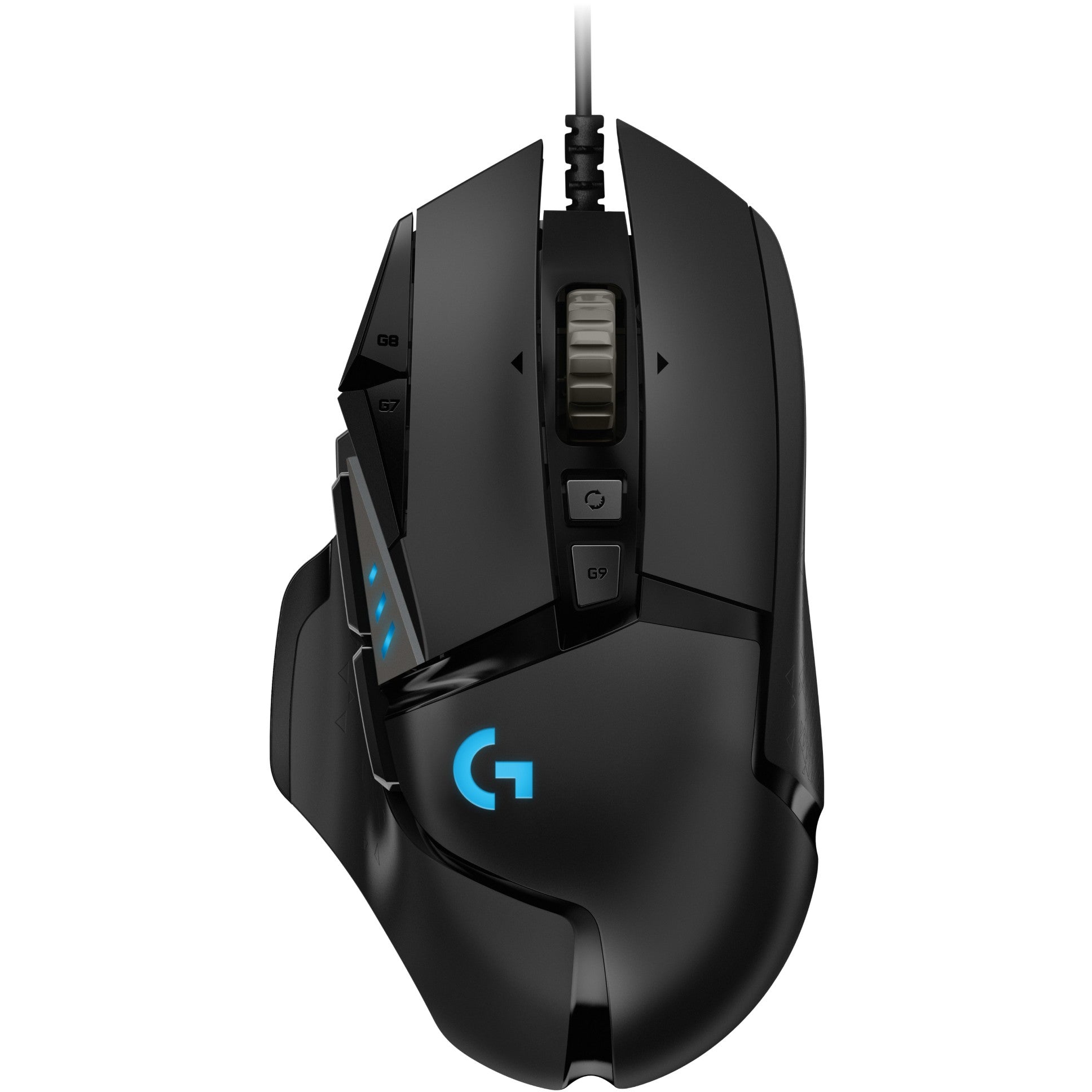Logitech G G502 HERO. Za dešnjake. Optički. USB Tip-A. 25600 DPI. 1 ms. Crna.