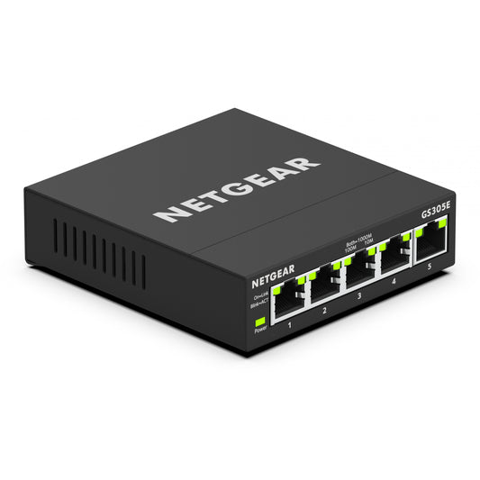 NETGEAR GS305E. Upravljani. Gigabit Ethernet (10/100/1000)