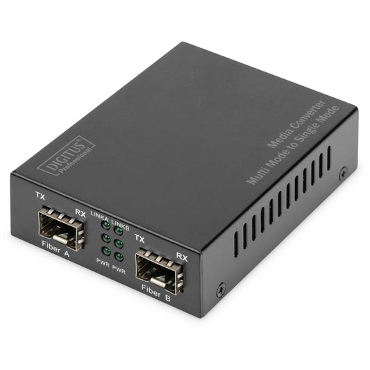 Digitus Gigabit Multimode/Singlemode media konverter SFP. 1000 Mbps. 1000Base-X. 100Base-X. 1000Base-X. Gigabit Ethernet. 100,1000 Mbps. 100BASE-X. 1000BASE-X