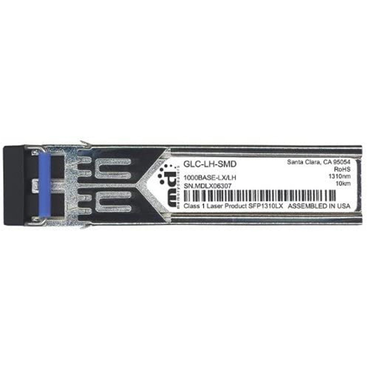 Cisco GLC-LH-SMD. 1000 Mbps. SFP. LC. PC. LH. LX. 10000 m. 1300 nm