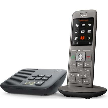 Gigaset CL660A. DECT telefon. Bežični telefon. Funkcija za telefoniranje bez upotrebe ruku. 400 unosa. Antracit. Crna.