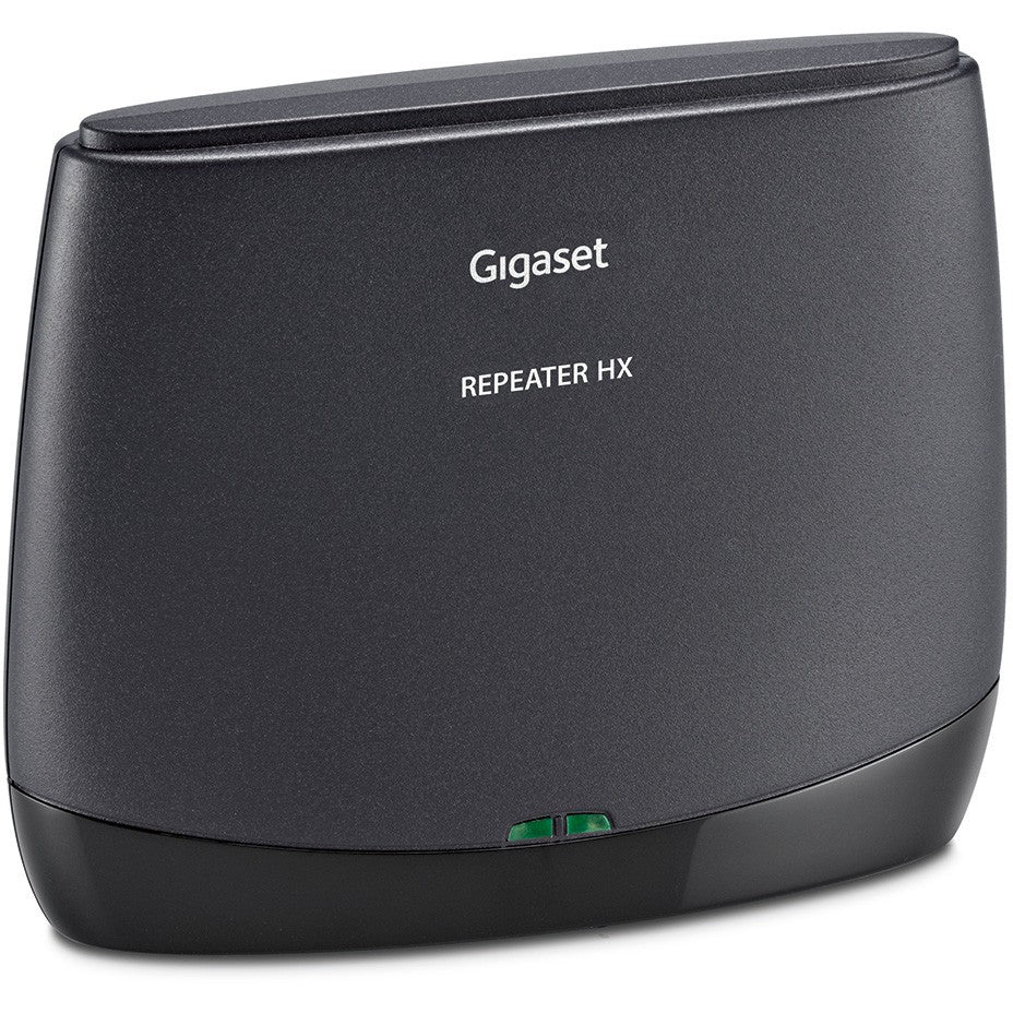 Gigaset repetitor HX. 1880 - 1900MHz. 10mW. 50 m. 300 m. 1,8 m. Crni