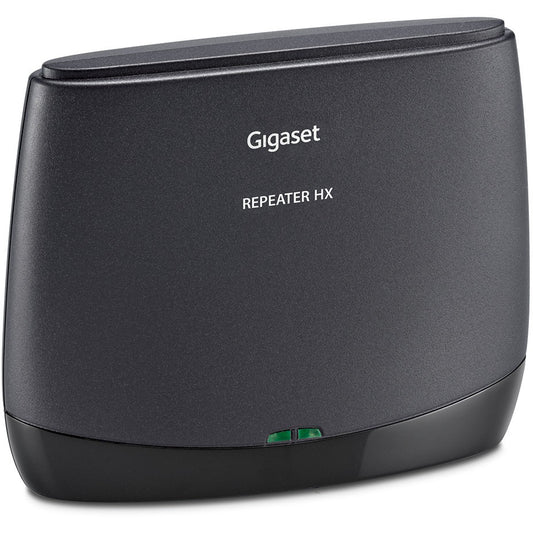 Gigaset repetitor HX. 1880 - 1900MHz. 10mW. 50 m. 300 m. 1,8 m. Crni