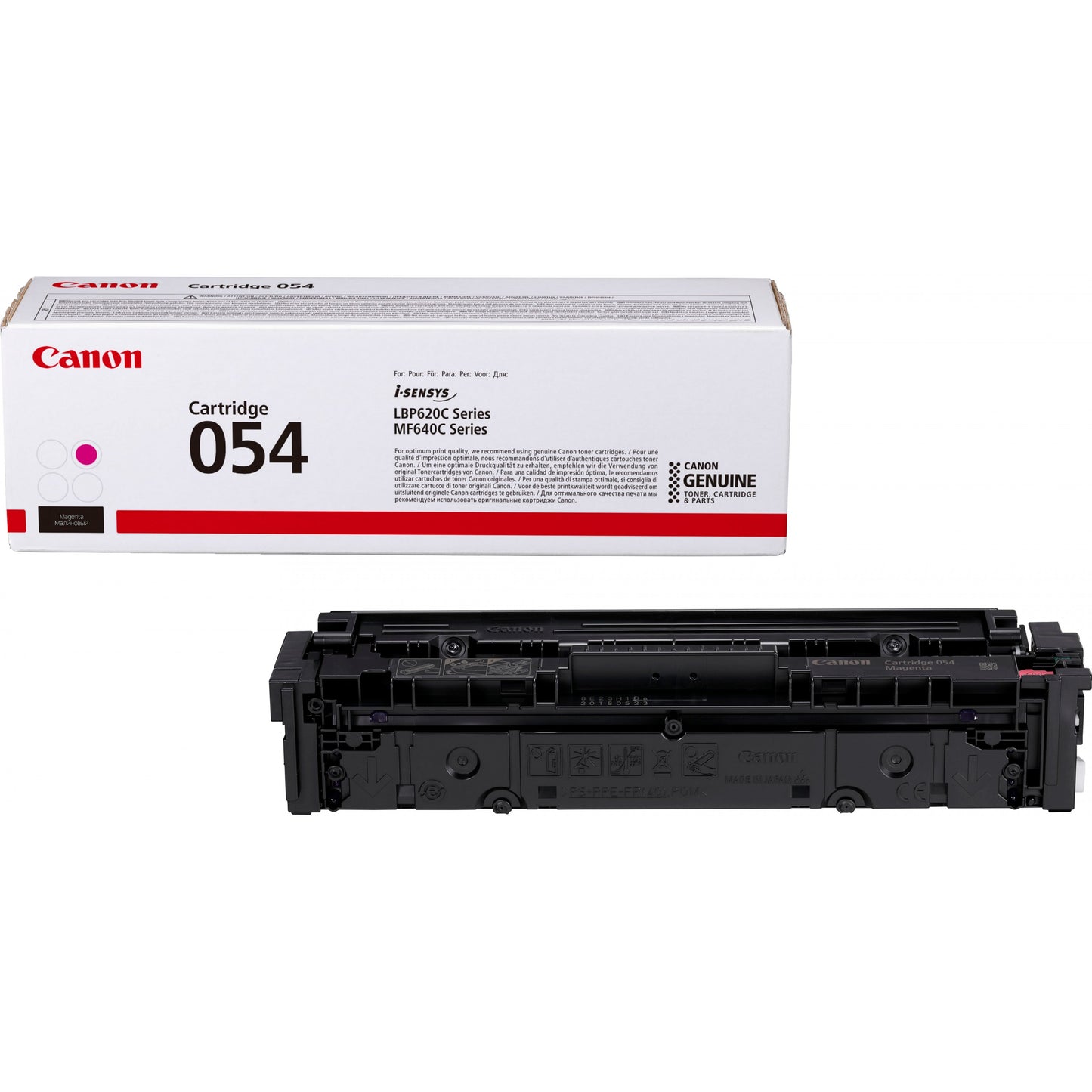Canon 054 toner kaseta. Magenta. 1200 stranica. Magenta. 1 komad.