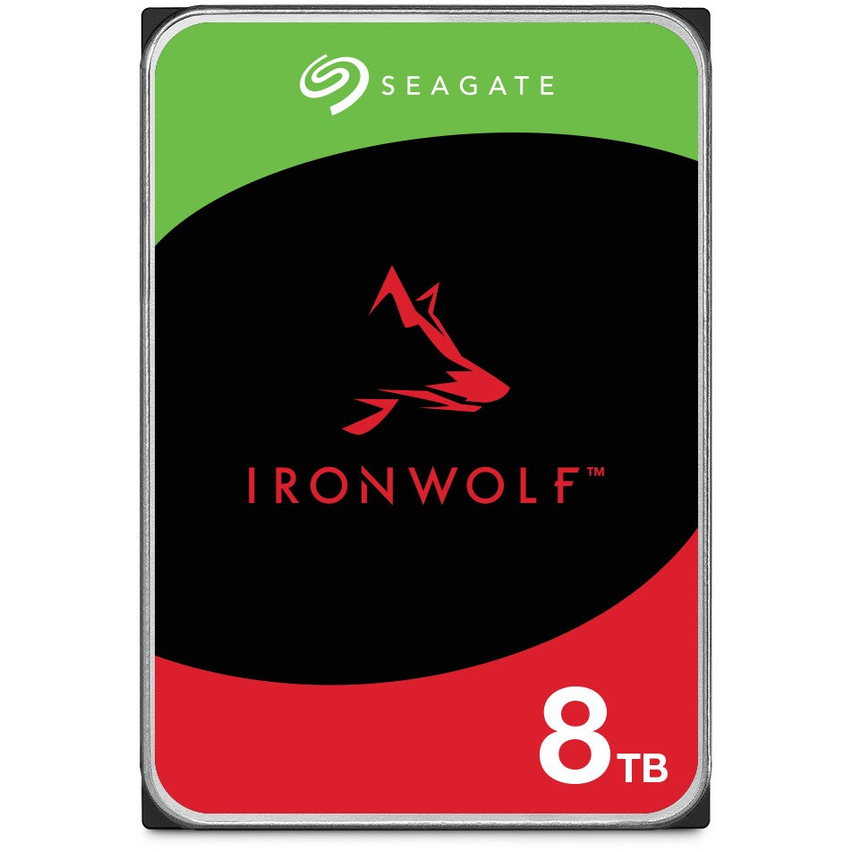 Seagate IronWolf ST8000VN004. 8TB. 7200 o/min. 256MB. 3.5". Serial ATA III