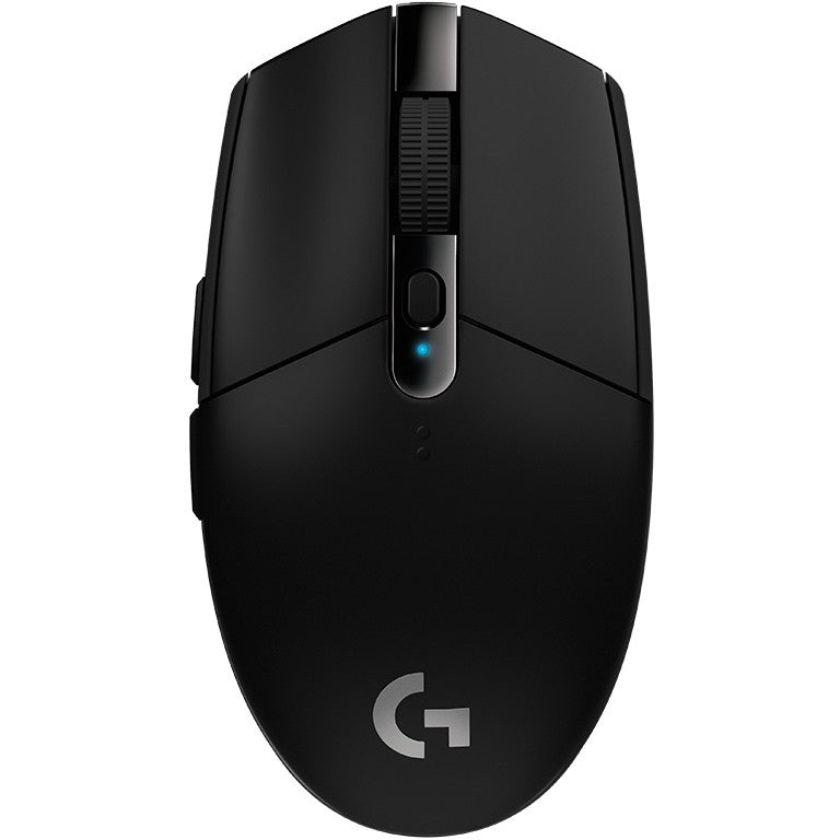 Logitech G G305. Desna. Optička. RF bežična. 12000 DPI. 400 fps. Crna.