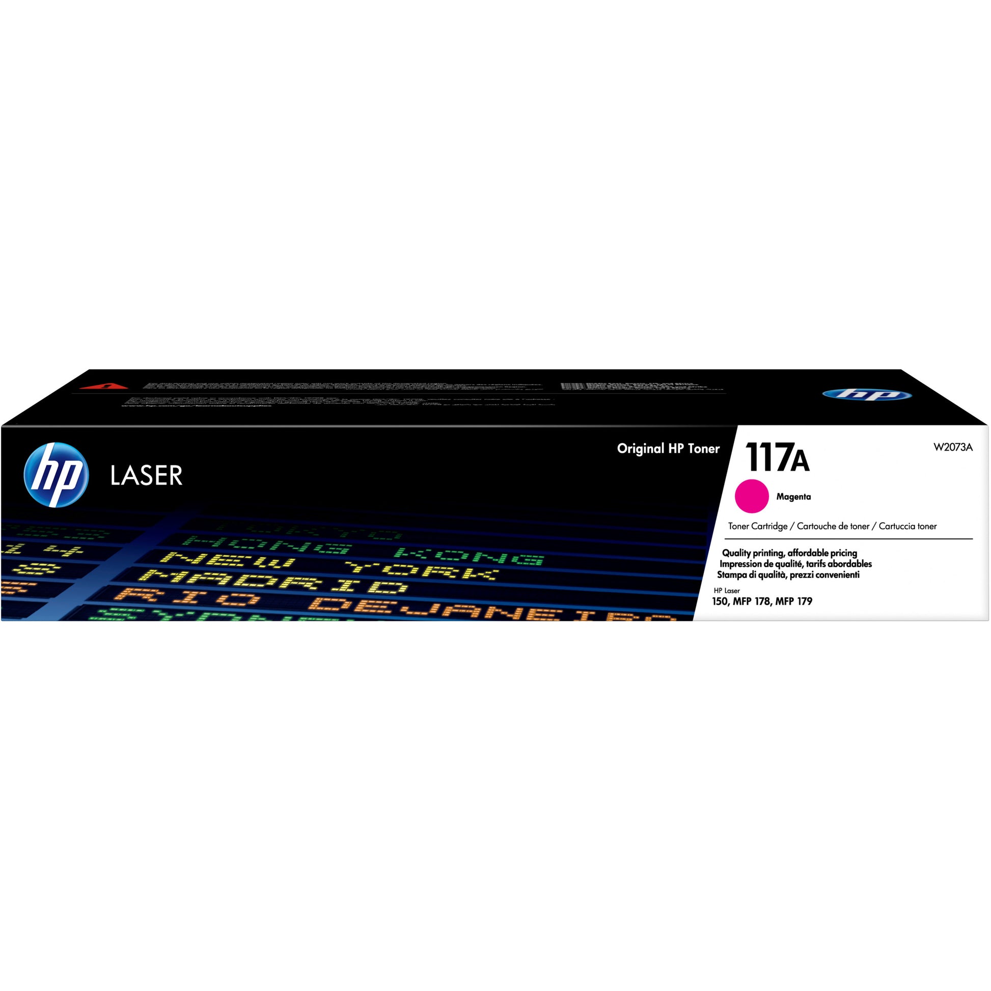 HP 117A Magenta originalni laserski toner. 700 stranica. Magenta. 1 komad.