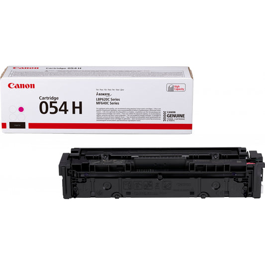 Canon 054 H toner kaseta visokog kapaciteta. Magenta. 2300 stranica. Magenta. 1 komad.
