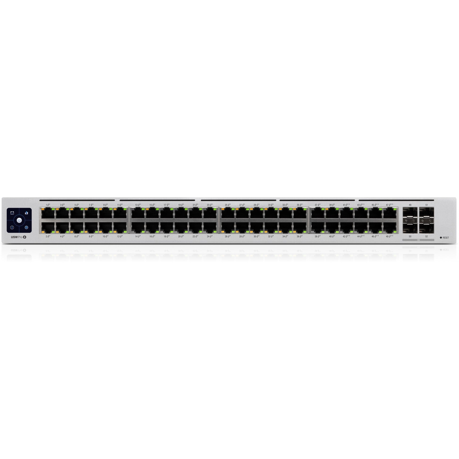 Ubiquiti UniFi Pro 48-portni PoE. Upravljani. L2/L3. Gigabit Ethernet (10/100/1000). Napajanje preko Etherneta (PoE). Montaža u rack. 1U