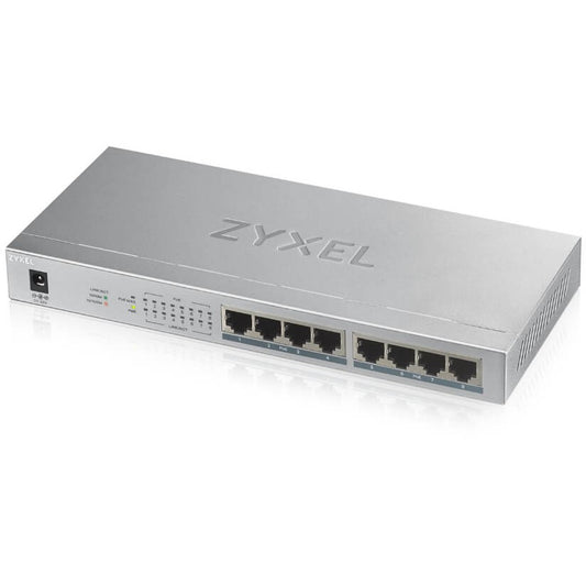 Zyxel GS1008HP. Neupravljani. Gigabit Ethernet (10/100/1000). Napajanje preko Etherneta (PoE).
