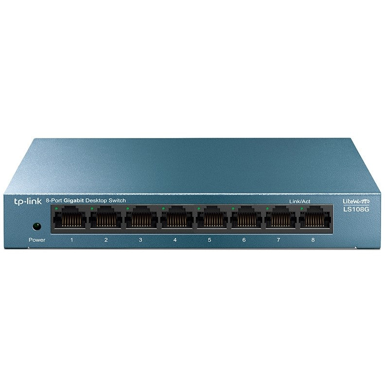 TP-Link LS108G. Neupravljani. Gigabit Ethernet (10/100/1000)