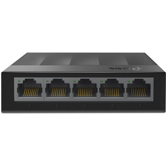 TP-Link 5-portni desktop switch (10/100/1000Mbit/s). Neupravljan. Gigabit Ethernet (10/100/1000). Montaža na zid