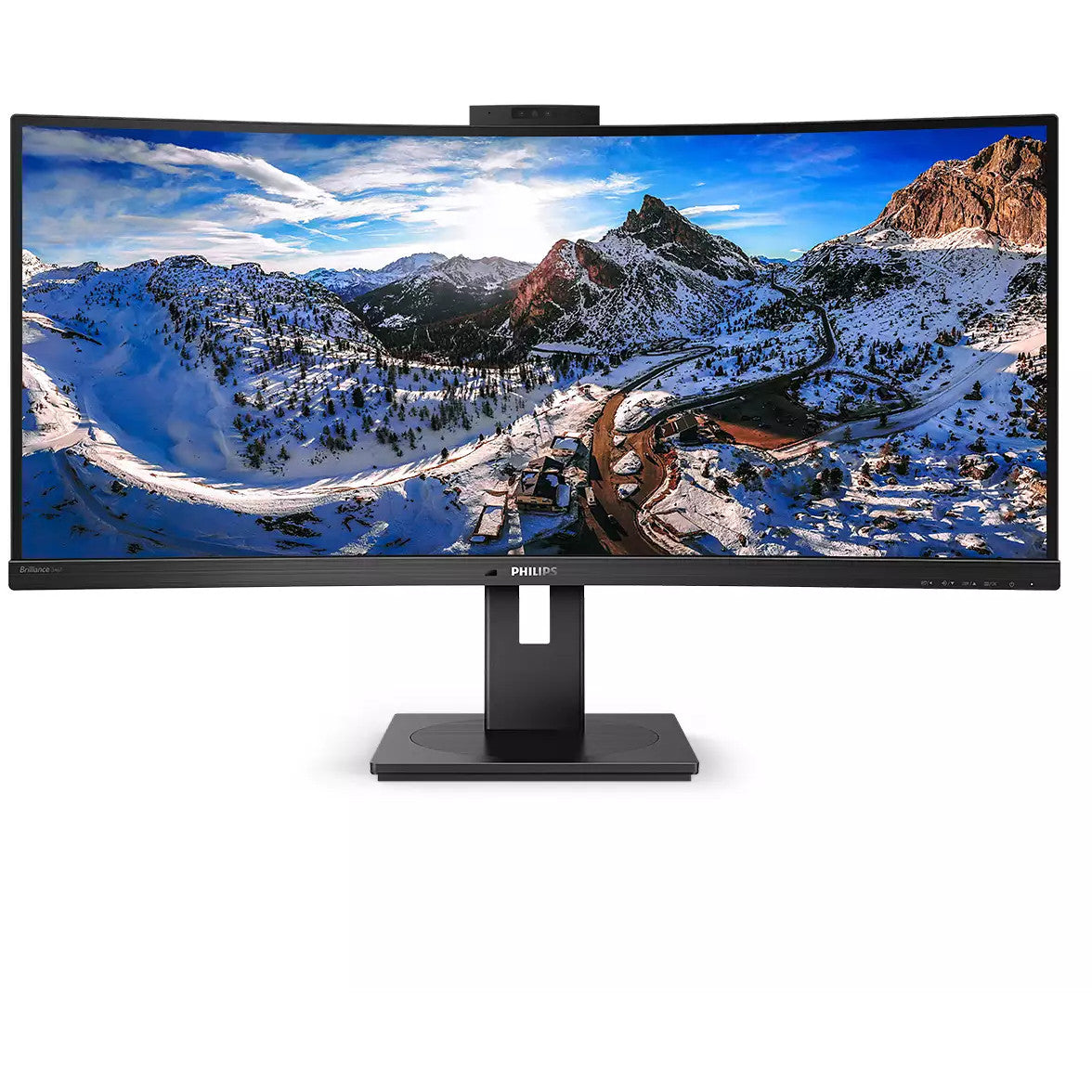 Philips P Line 346P1CRH/00. 86,4 cm (34"). 3440 x 1440 piksela. UltraWide Quad HD. LED. 4 ms. Crni