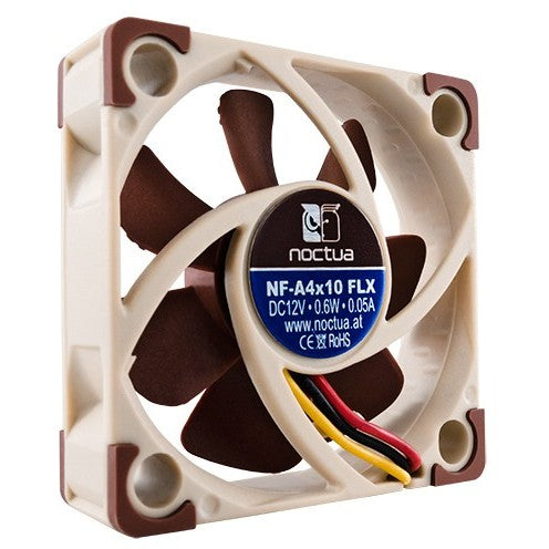 Noctua NF-A4x10 FLX. Ventilator. 4 cm. 3700 o/min. 4500 o/min. 8,2 m³/h