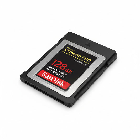 SanDisk SDCFE-128G-GN4NN. 128GB. CFexpress. 1700MB/s. 1200MB/s. Crna.