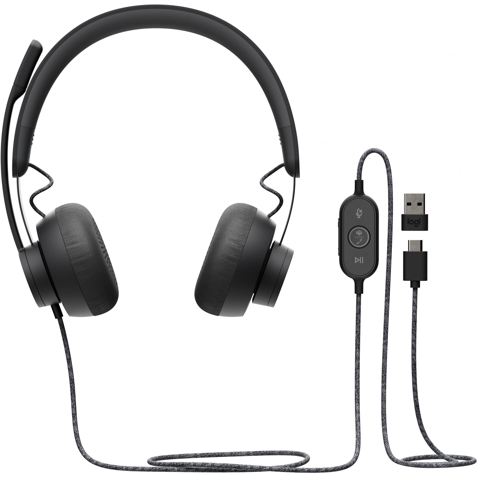 Logitech 981-000870. Žični. Pozivi/Muzika. 20 - 16000 Hz. 211 g. Slušalice. Grafitne.