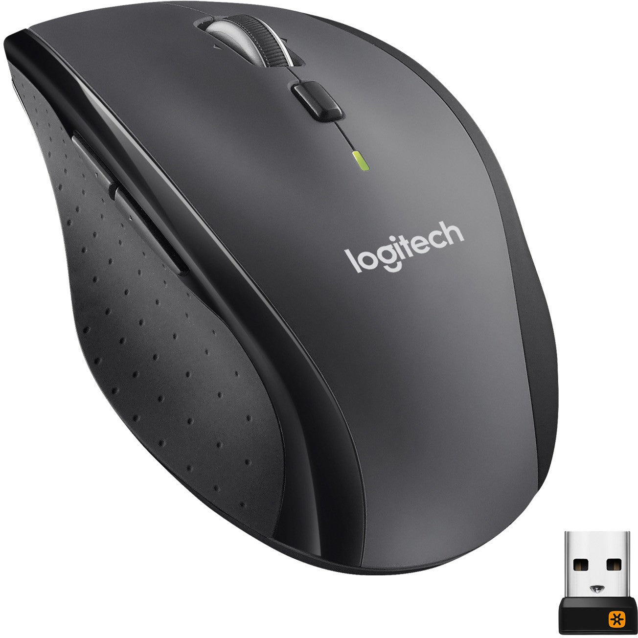 Logitech Prilagodljivi miš M705. Za dešnjake. Optički. Bežični RF. 1000 DPI. Antracit.