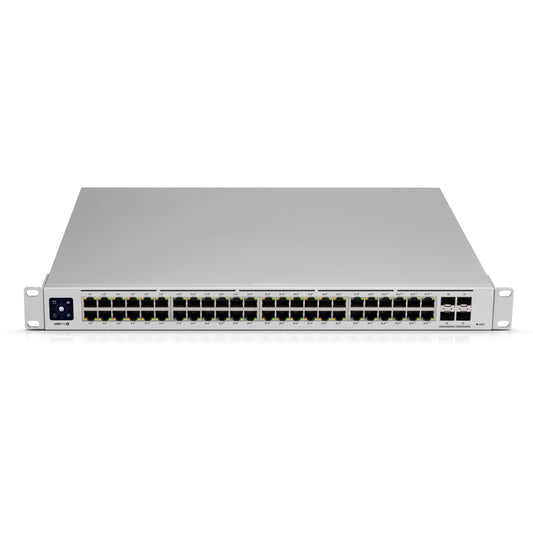 Ubiquiti UniFi USW-PRO-48. Upravljano. Layer 2/Layer 3. Gigabit Ethernet (10/100/1000). Rackmount. 1U