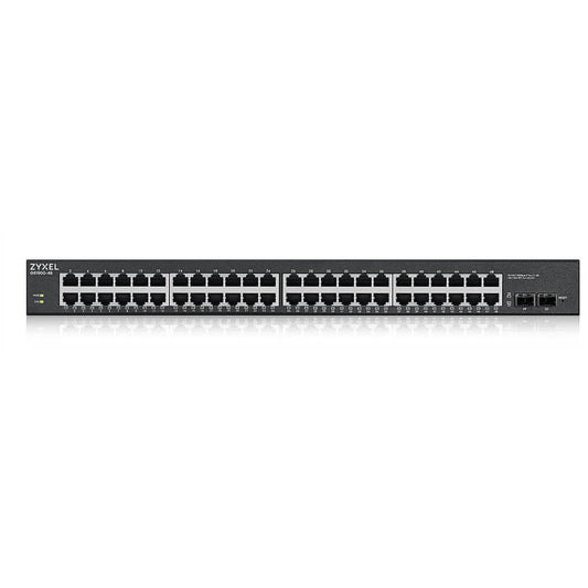 Zyxel GS1900-48HPv2. Upravljani. Sloj 2. Gigabit Ethernet (10/100/1000). Puni dupleks. Napajanje preko Etherneta (PoE). Montaža u rack.