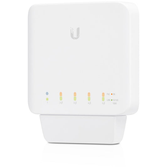 Ubiquiti UniFi USW-FLEX. Upravljani. L2. Gigabit Ethernet (10/100/1000). Puni dupleks. Napajanje preko Etherneta (PoE). Montaža na zid