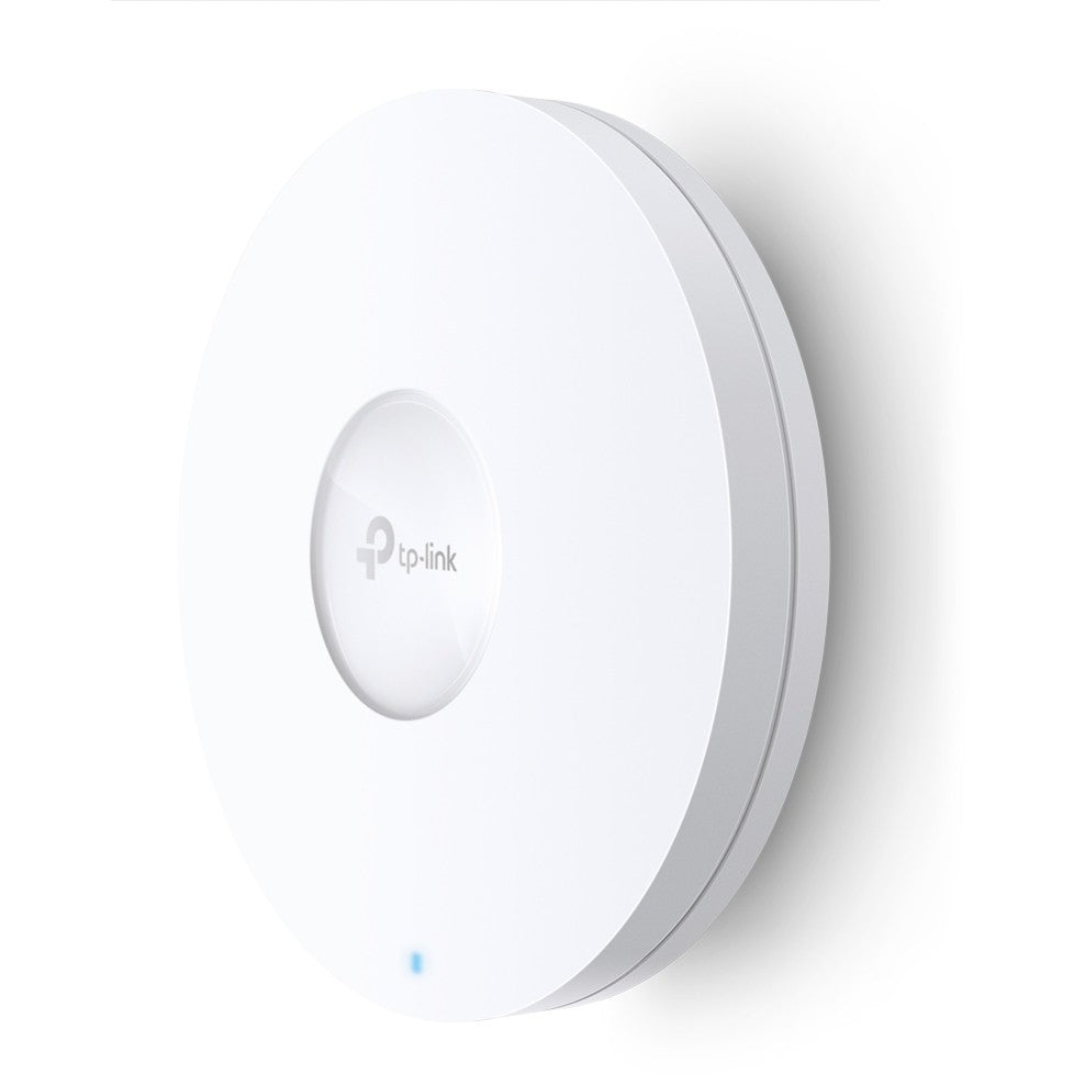 TP-Link Omada AX1800 bežična dvofrekventna pristupna tačka za montažu na plafon. 2.4 GHz. 5 GHz. 1201 Mbps. SNMP. SNMPv2. SNMPv3. SSH. WEP. WPA Enterprise. WPA-PSK. WPA2 Enterprise. WPA2-PSK. WPA3. WPA3-PSK. 10,100,1000 Mbps